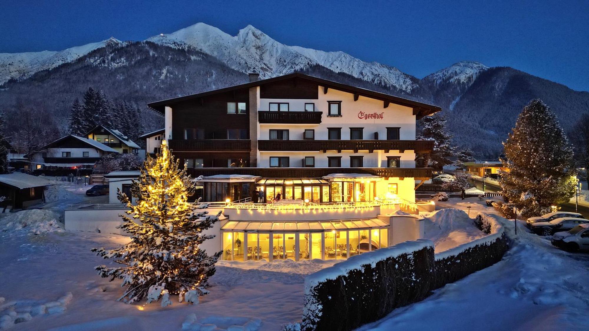 Hotel Egerthof Seefeld in Tirol Esterno foto