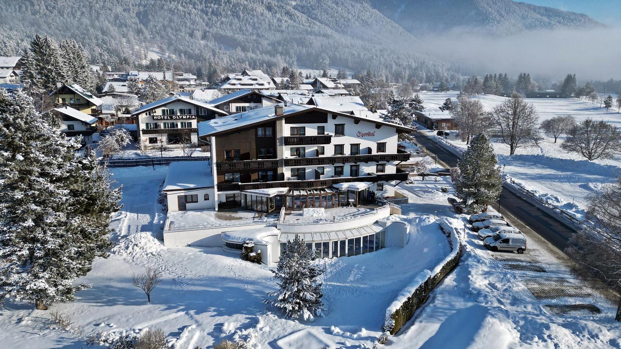 Hotel Egerthof Seefeld in Tirol Esterno foto