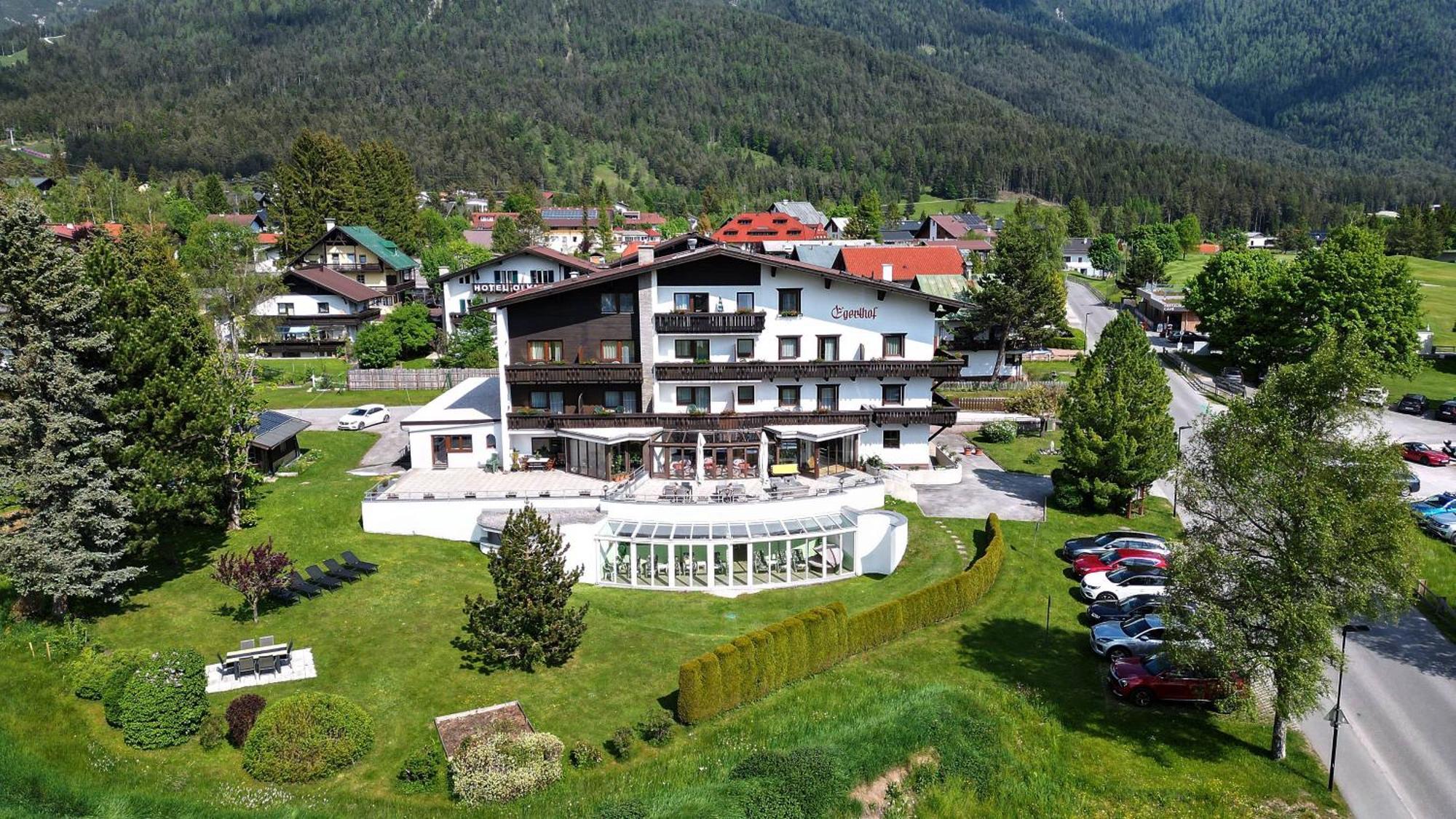 Hotel Egerthof Seefeld in Tirol Esterno foto
